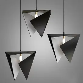 Origami light fixture